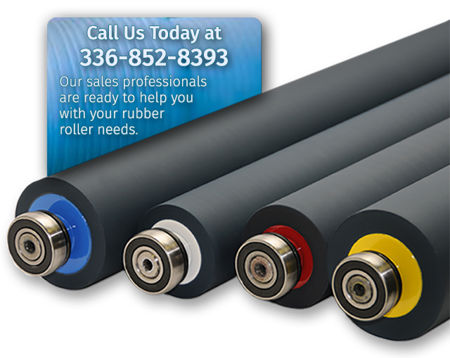 Quality Rubber Rollers for Printing and Manufacturing